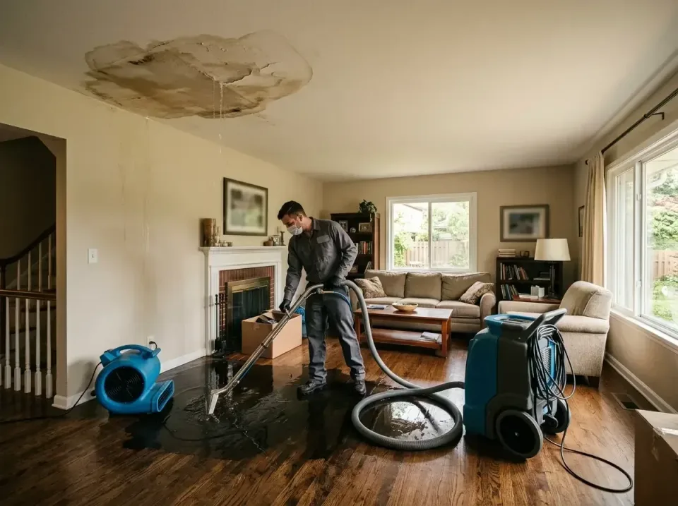 attic-pipe-burst-ceiling-drip-008 — frequently asked questions, Water Damage Restoration & Carpet Care in Crimora, VA